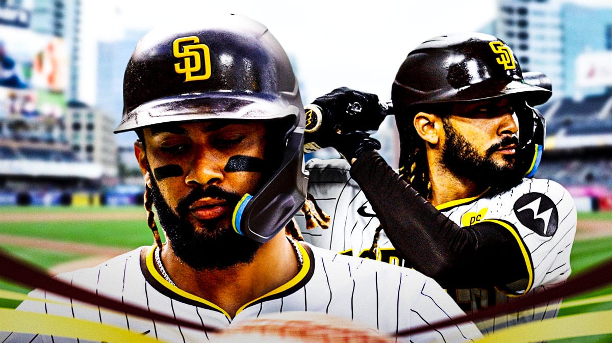 Padres' Fernando Tatis Jr. looking sad