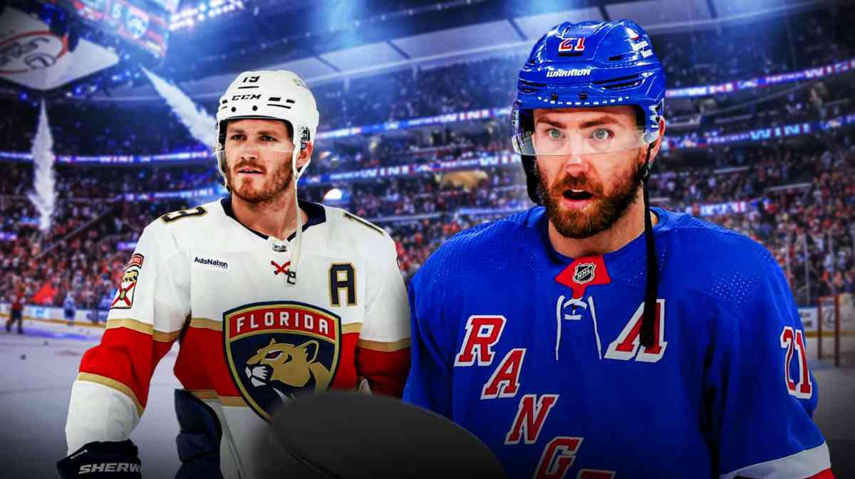 Rangers star Barclay Goodrow defeating Oliver Ekman-Larsson and the Panthers in overtime.