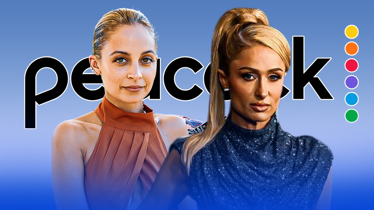 Nicole Richie, Paris Hilton, Peacock logo