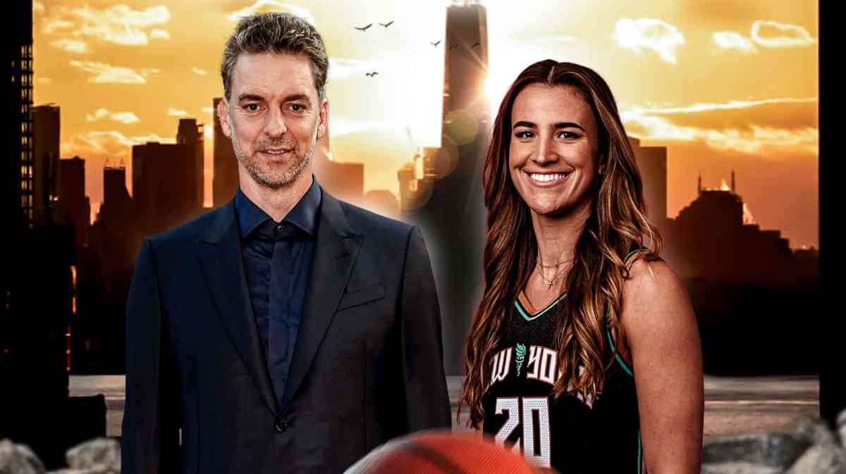 Pau Gasol had a sweet message for Sabrina Ionescu of the Liberty.
