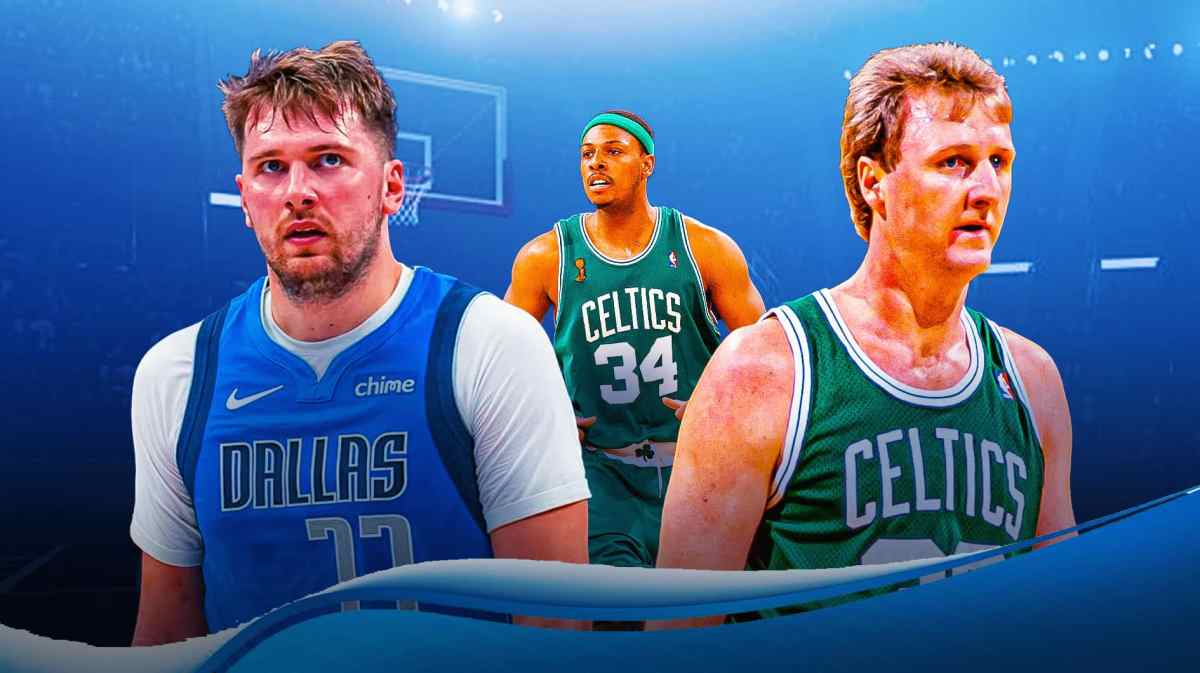 Dallas Mavericks Luka Doncic Boston Celtics Larry Bird Paul Pierce