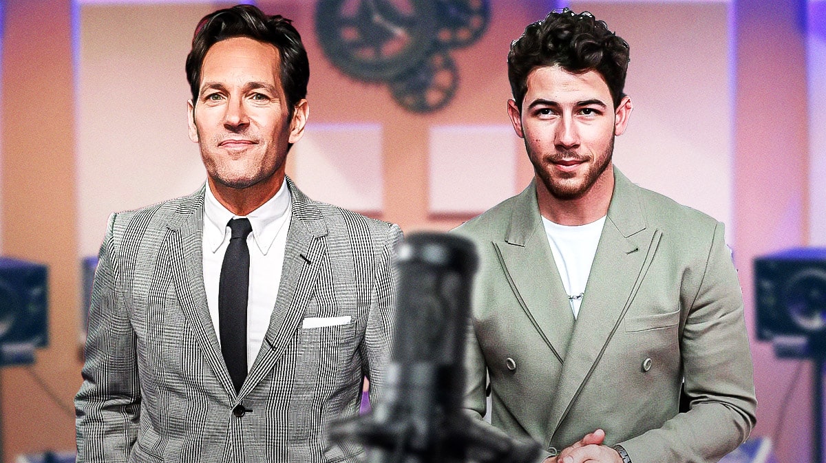 Paul Rudd and Nick Jonas