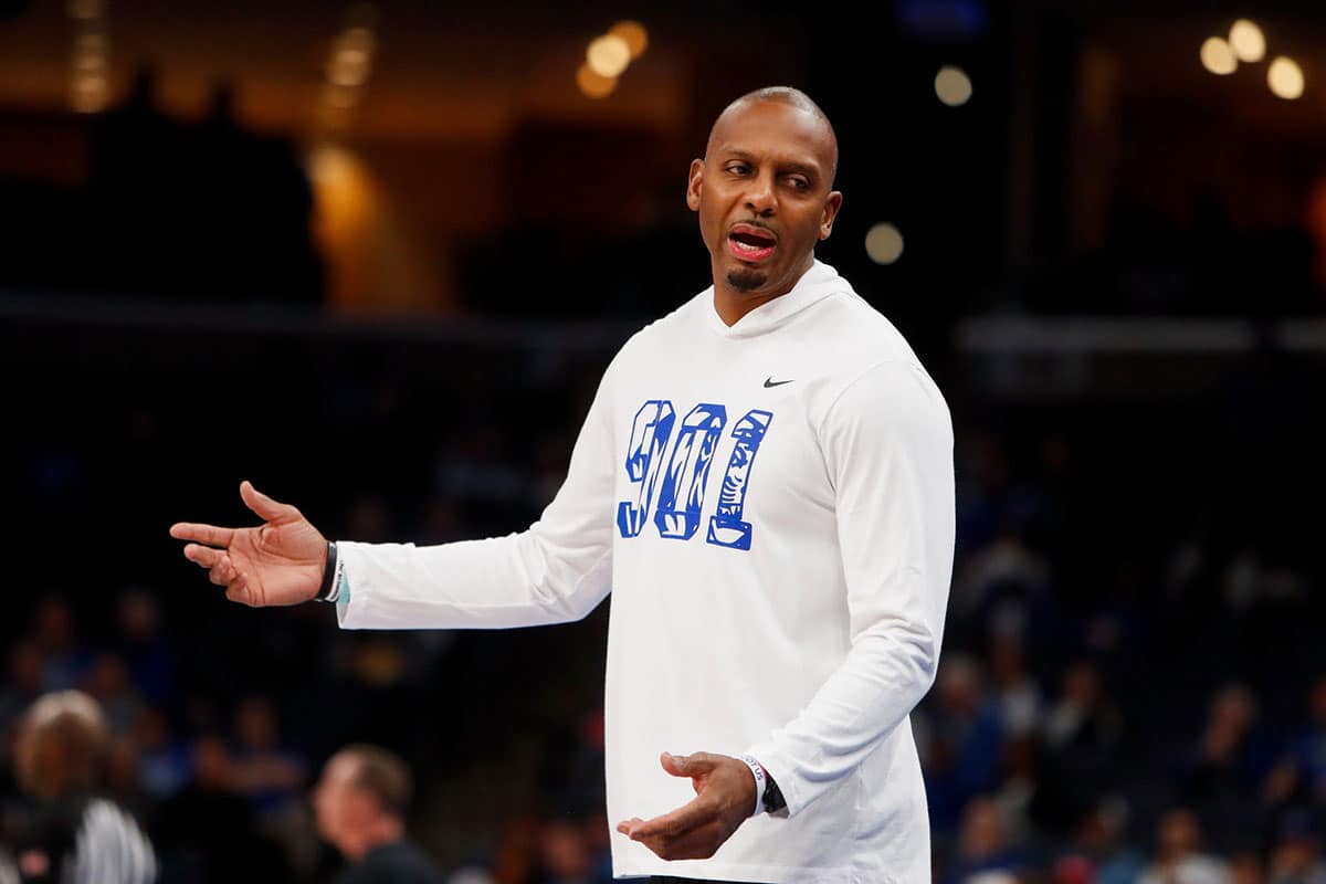 Former NBA player and current Memphis basketball coach Penny Hardaway