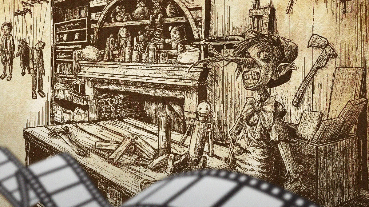 Sketch from Pinocchio: Unstrung.