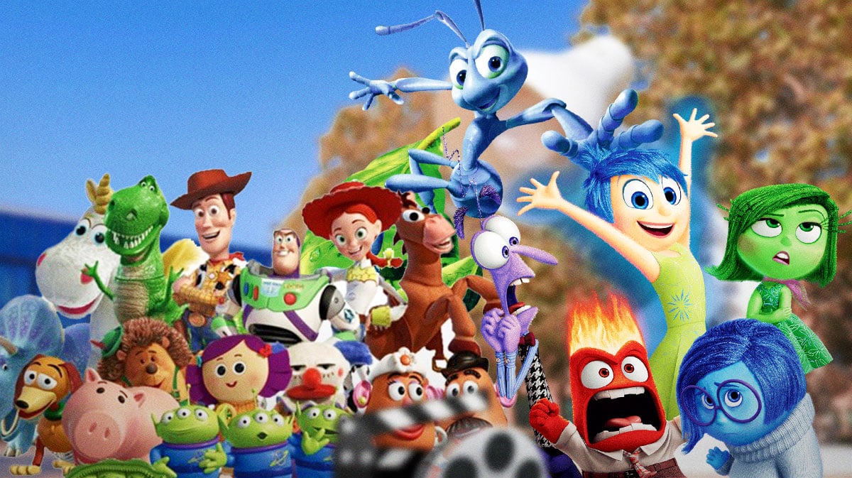 Pixar characters.
