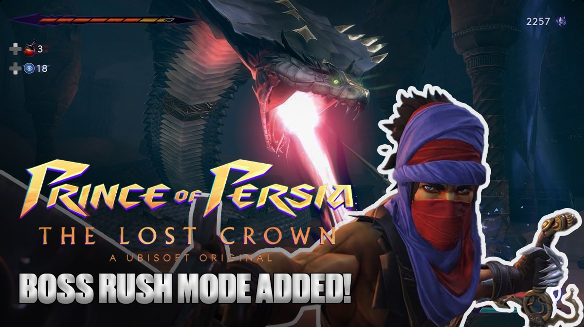 Prince of Persia The Lost Crown получает режим «Boss Rush»