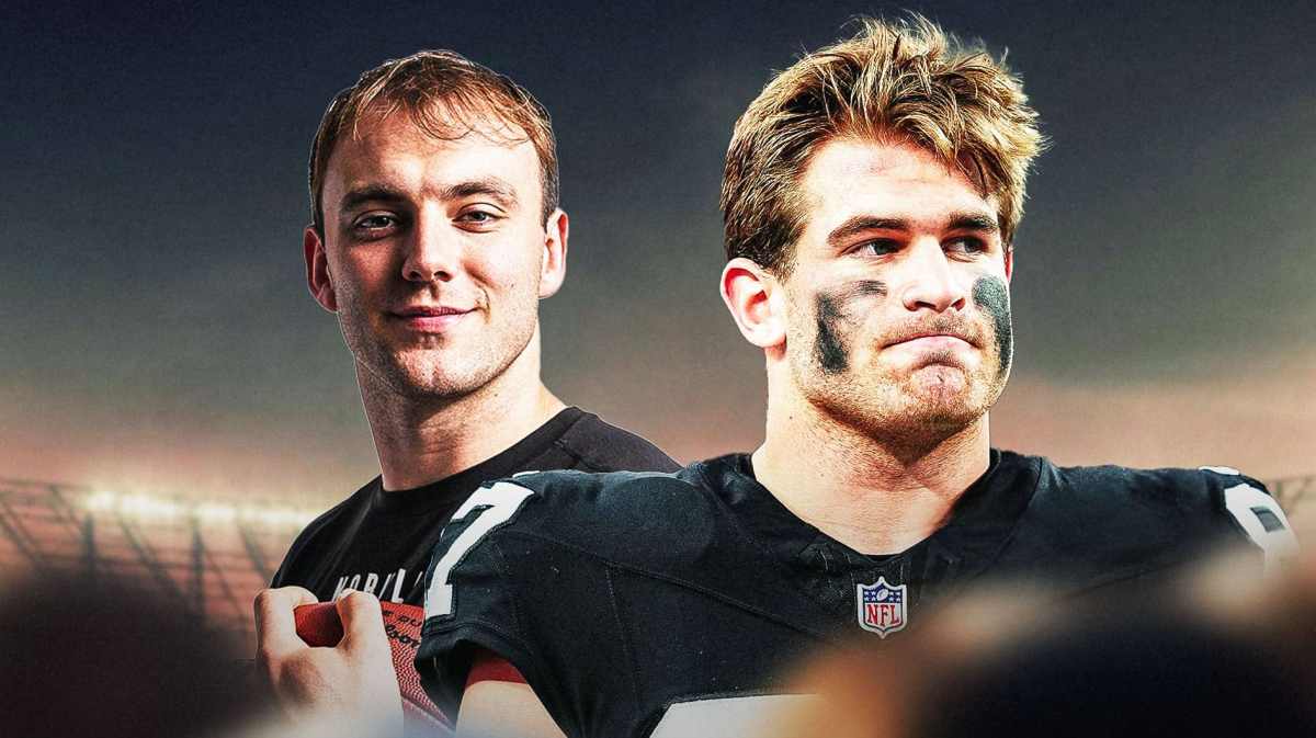 Brock Bowers and Michael Mayer.