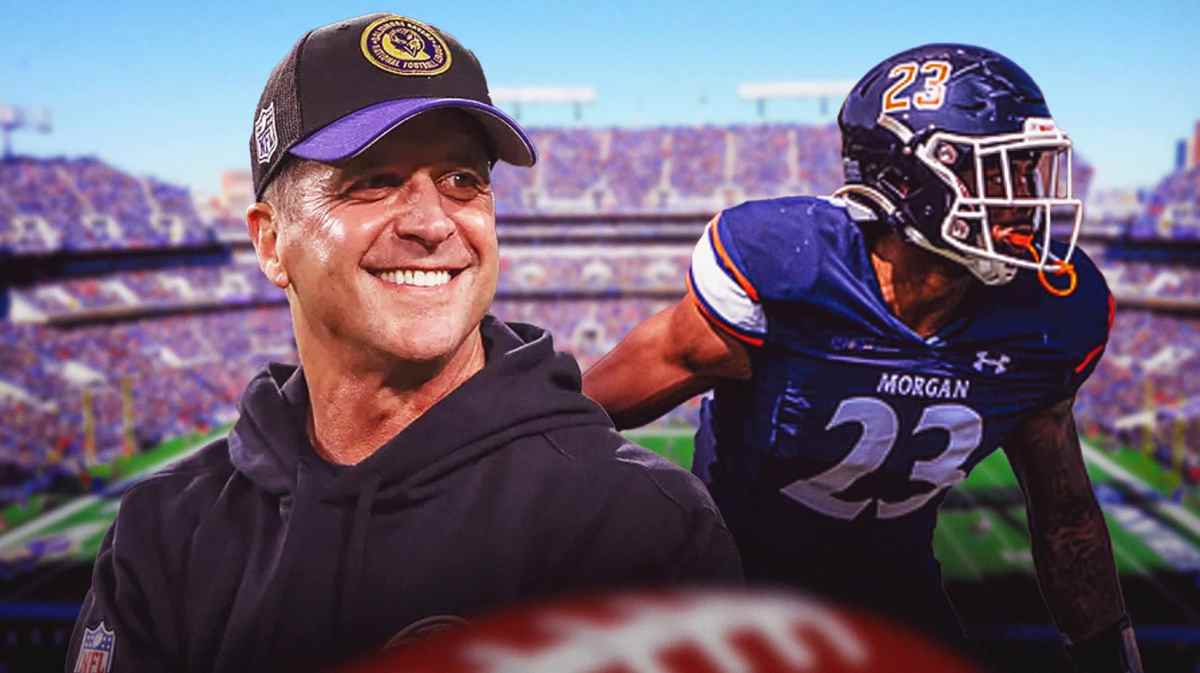 Baltimore Ravens head coach John Harbaugh sees a bright future for Morgan State safety Jordan Toles after his success in the rookie camp