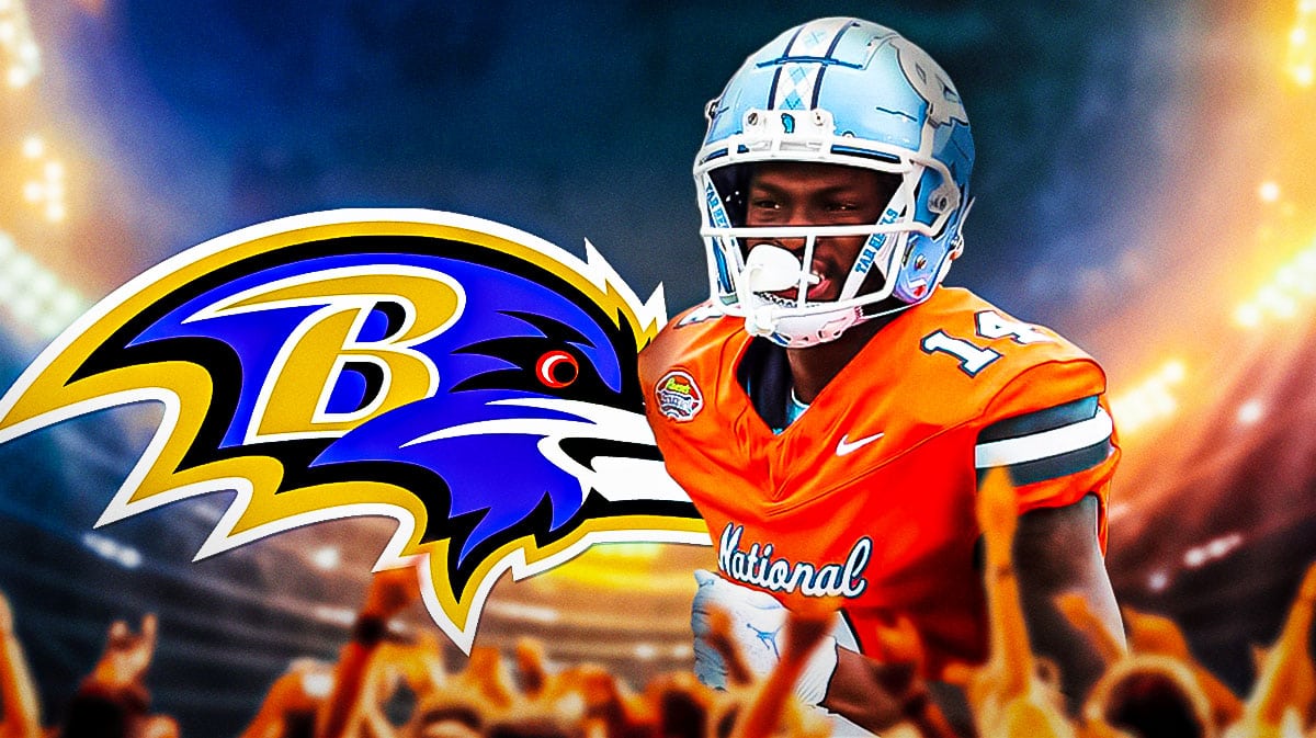 Ravens rookie sleeper draft pick Devontez Walker, from North Carolina.
