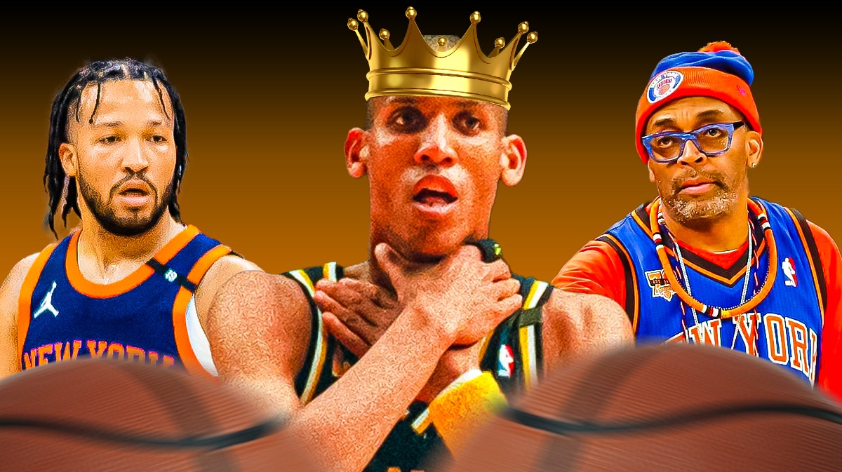 Reggie Miller commentates NBA Playoffs between Pacers led by Tyrese Haliburton against Knicks
