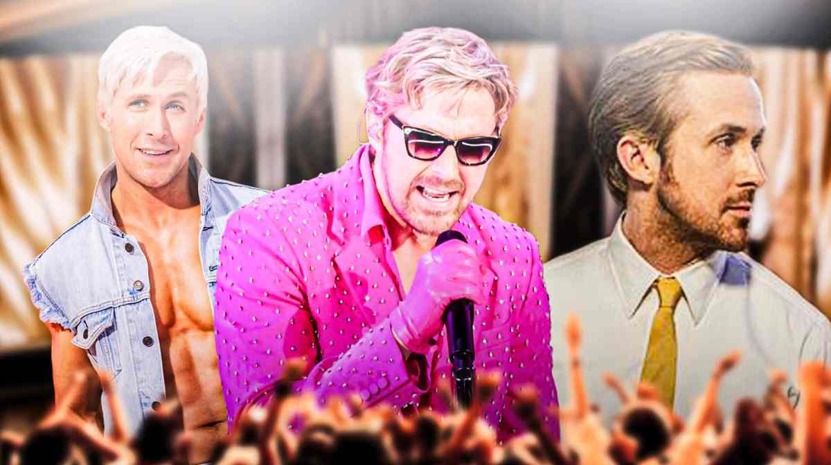 Ryan Gosling in Barbie, at Oscars, and La La Land.