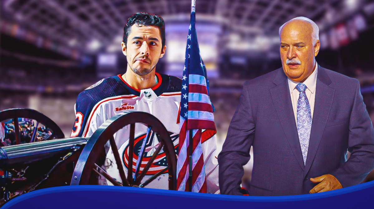 Johnny Gaudreau, John Davidson, and the Blue Jackets Cannon