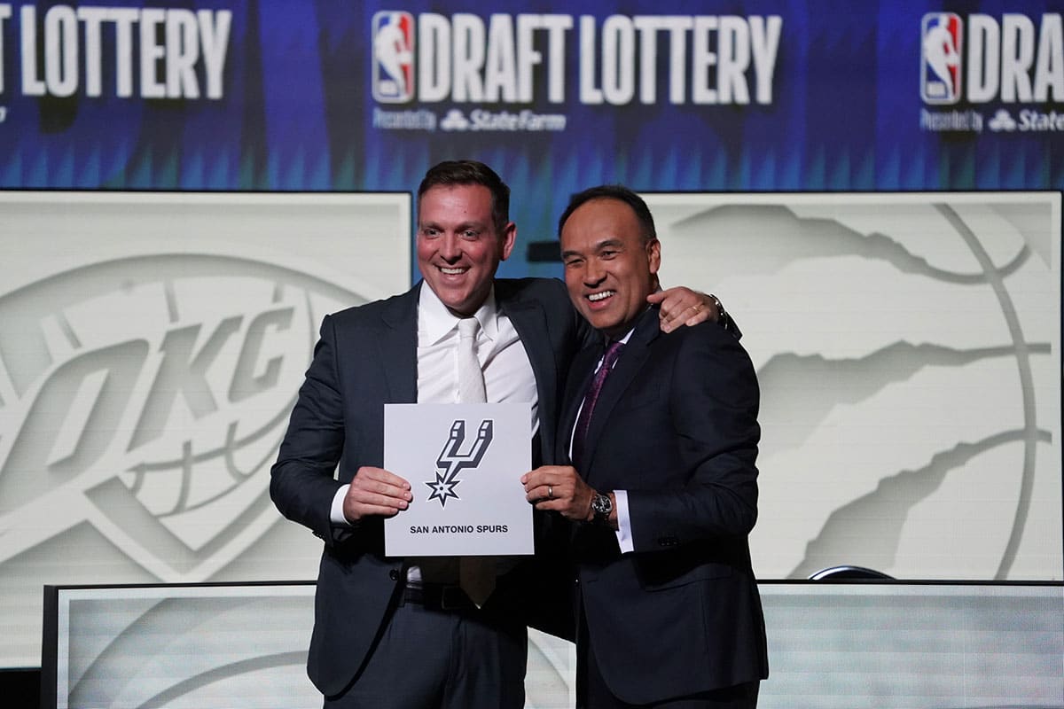 Spurs win 2023 NBA Draft Lottery