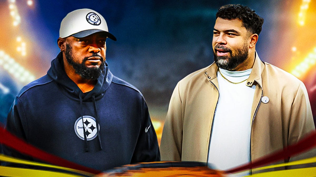 Steelers' Mike Tomlin and Cam Heyward