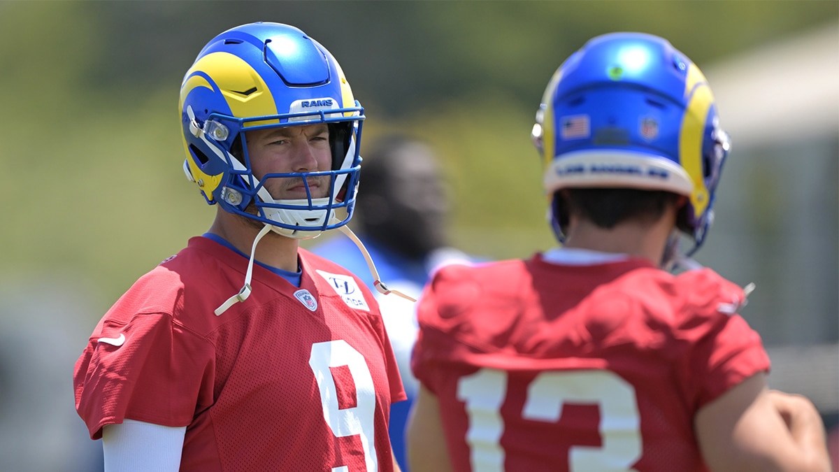 Matt Stafford and Stetson Bennett.