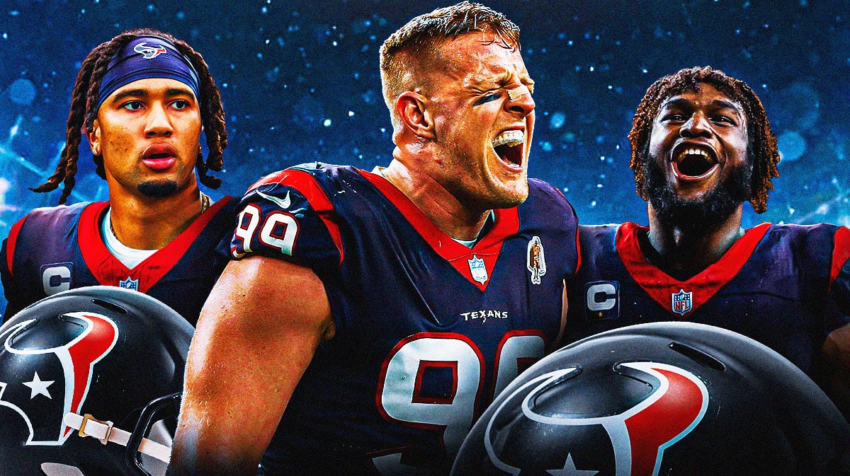 Texans' CJ Stroud, JJ Watt and Will Anderson Jr