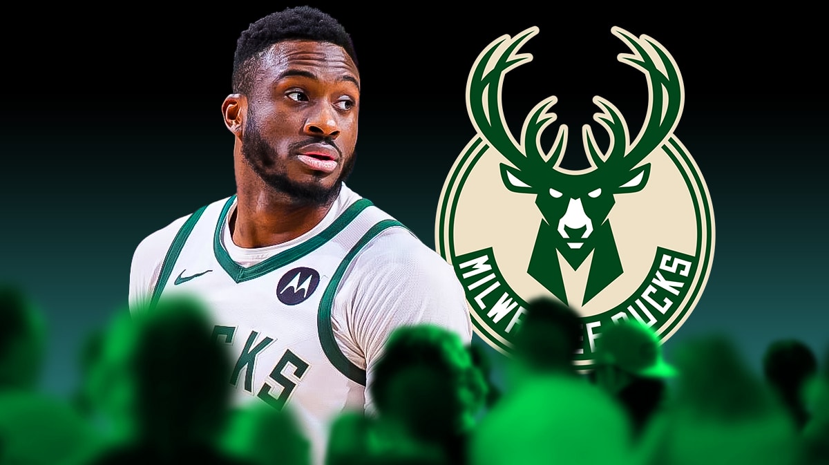 Bucks' Thanasis Antetokounmpo looks at injury-riddled brother Giannis during Pacers game