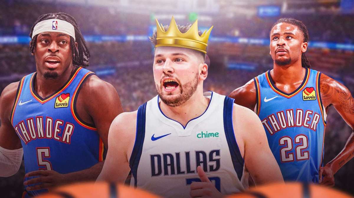 Mavericks Luka Doncic amid NBA Playoffs win over Thunder Shai Gilgeous-Alexander