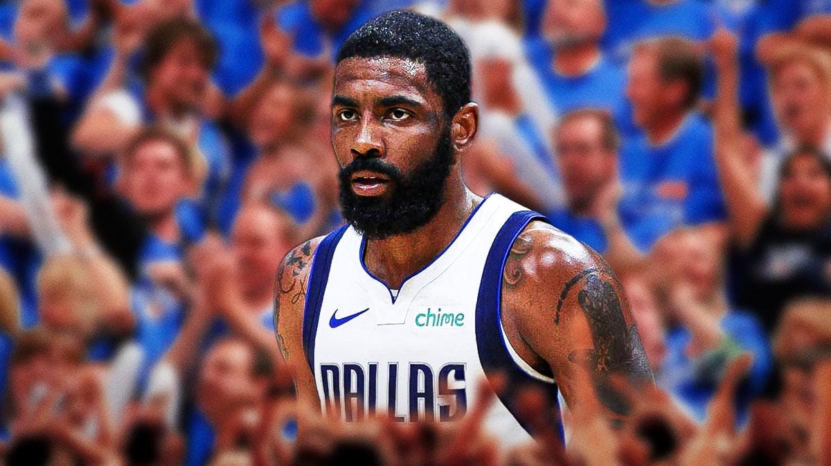Thunder Maverick Kyrie Irving OKC fan Game 1 NBA Playoffs