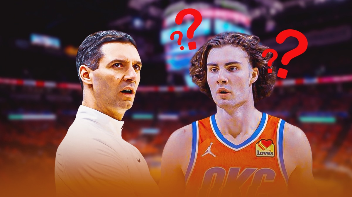 Thunder Mark Daigneault and Josh Giddey amid NBA Playoffs loss to Mavericks