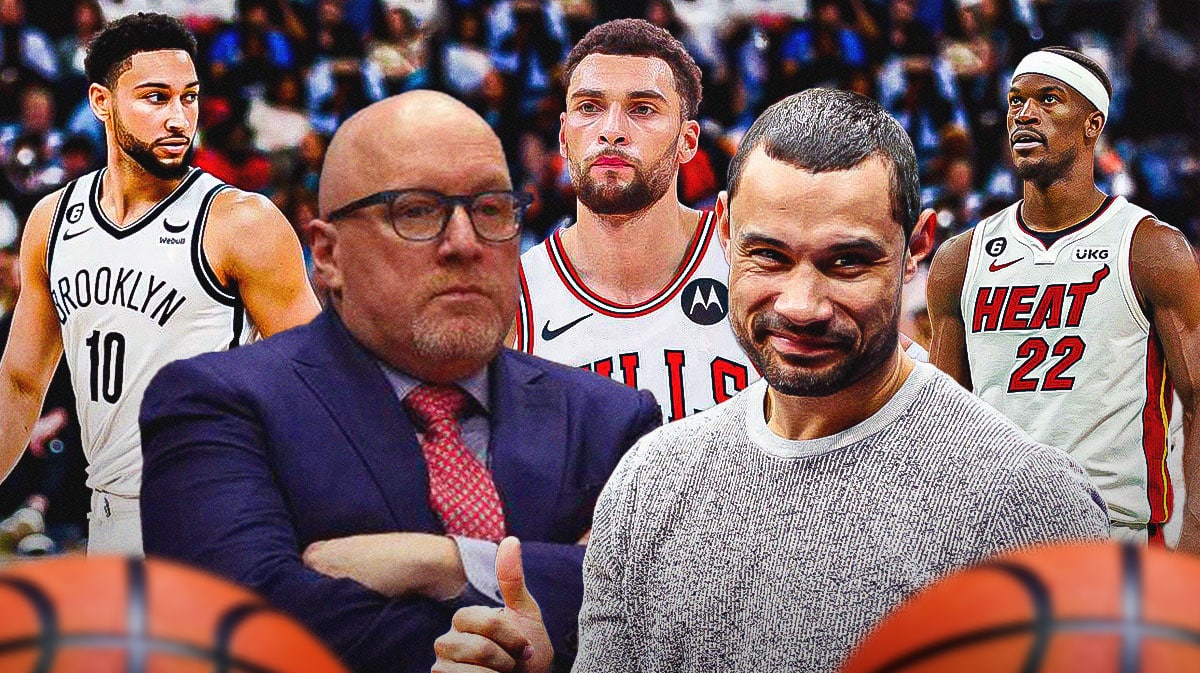Pelicans' David Griffin telling Trajan Langdon "Don't Bother" with Jimmy Butler, Ben Simmons, and Zach LaVine included.