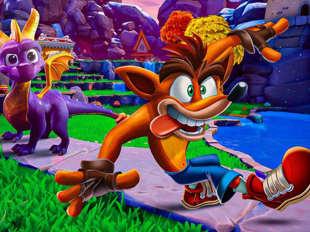 Crash Bandicoot And Spyro Wallpaper Crash Bandicoot, Spyro E Tony