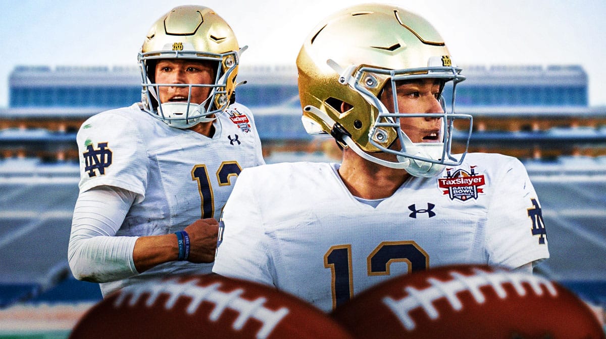 Tyler Buchner's eye-opening Notre Dame football position change after winning lacrosse title