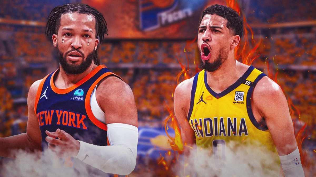 Jalen Brunson and Tyrese Haliburton