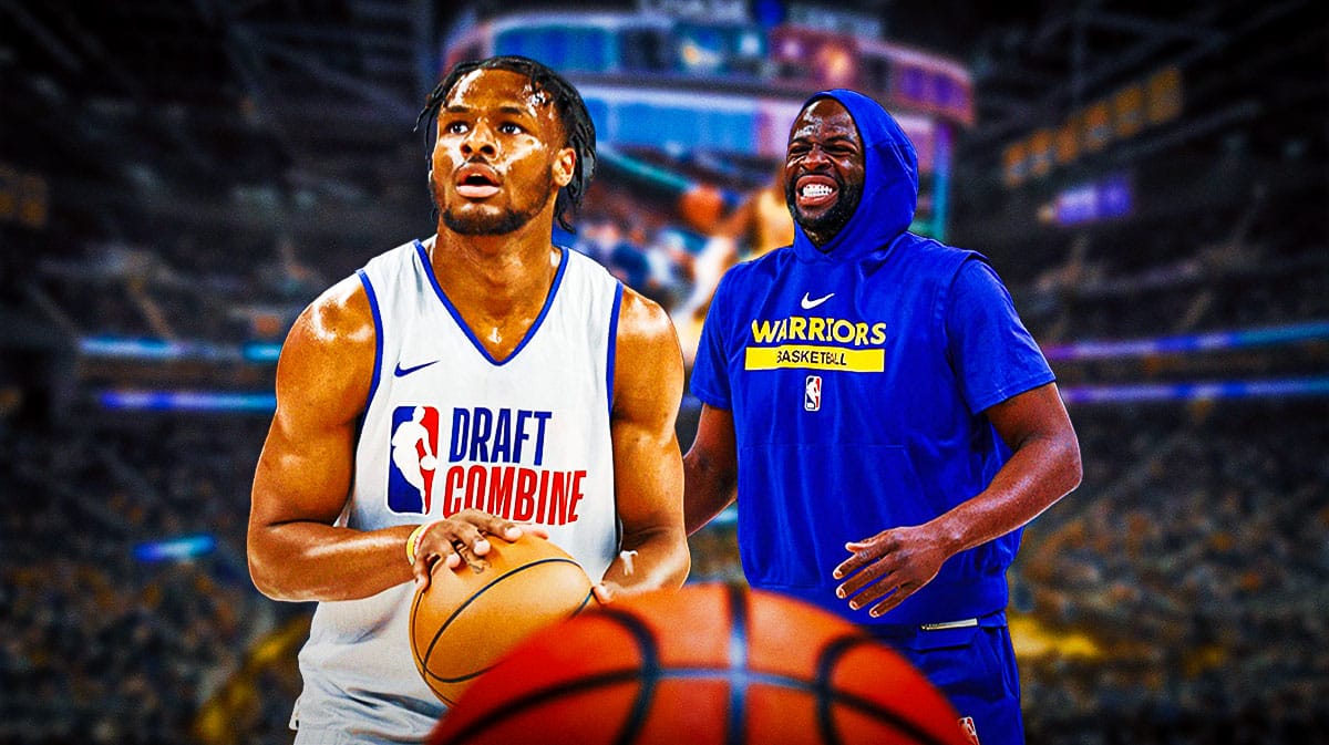 Bronny James and Draymond Green