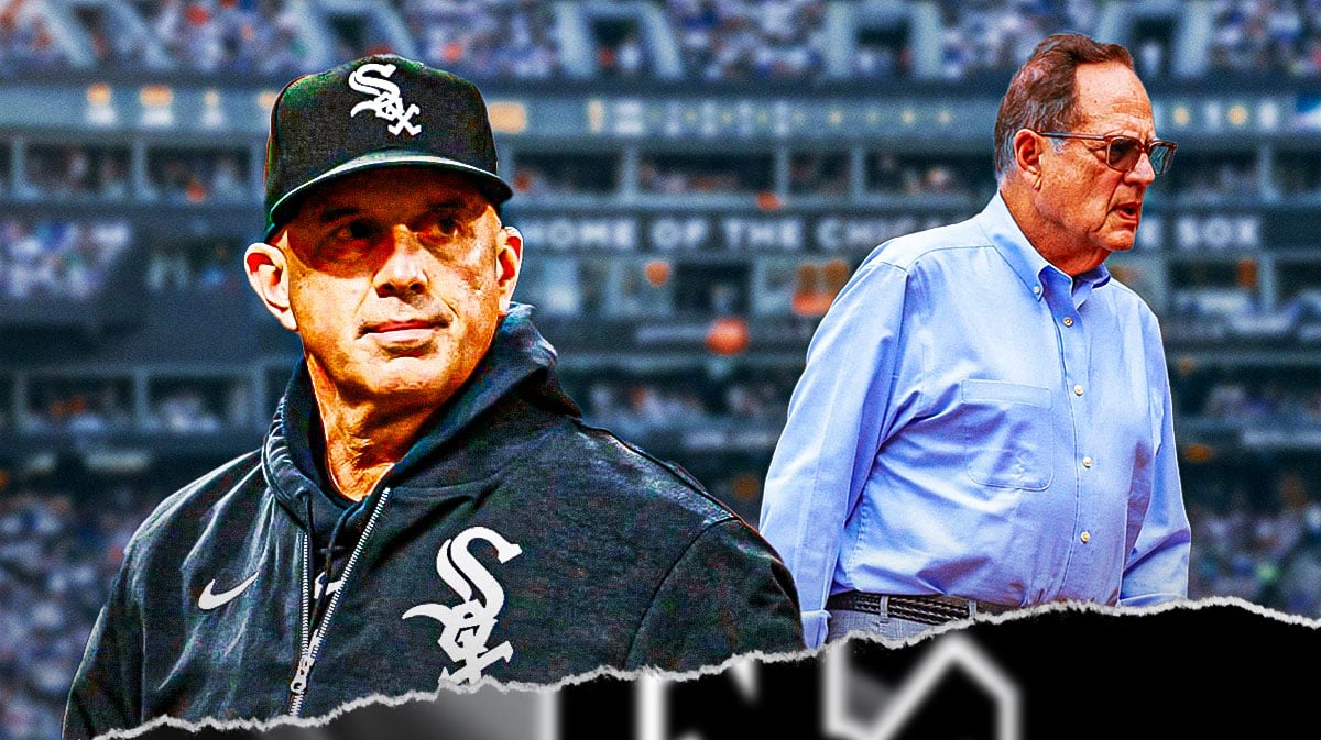 White Sox's Pedro Grifol and Jerry Reinsdorf
