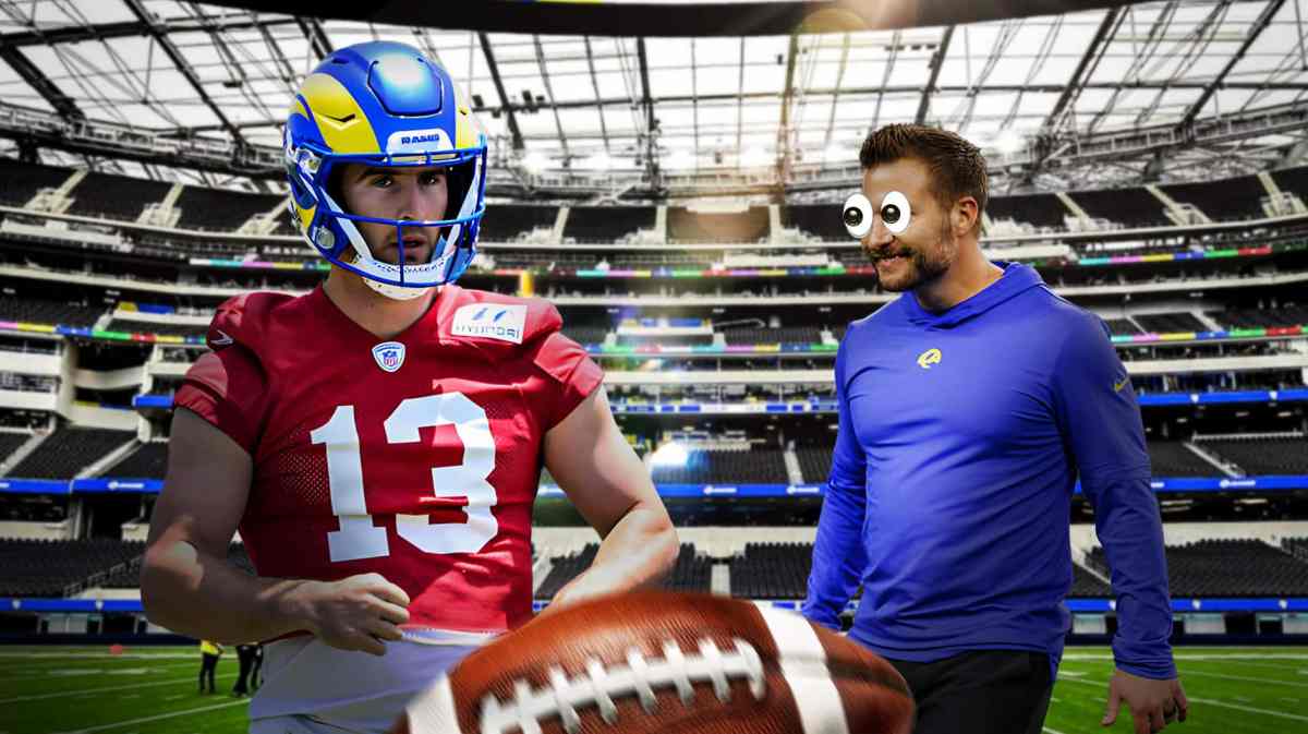 Stetson Bennett and Sean McVay