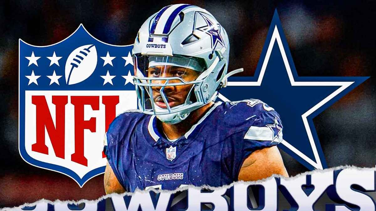 Cowboys' Micah Parson's reacts to contract rumors, franchise tag, NFL free agency reporters in background