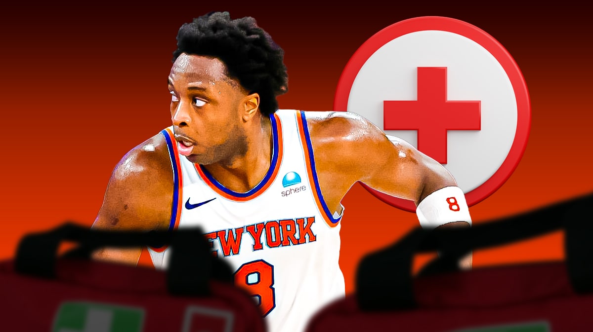 Knicks’ OG Anunoby exits Raptors showdown with ankle injury