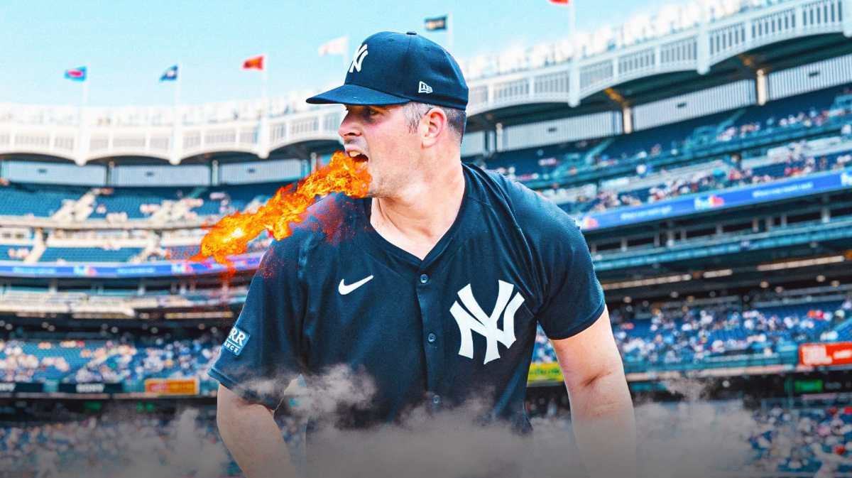 Carlos Rodon breathing fire