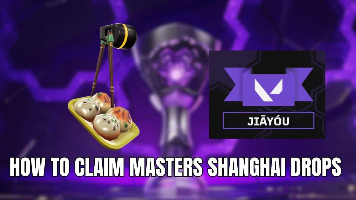 key art for vct 2024 masters shanghai with drops player title and gun buddy