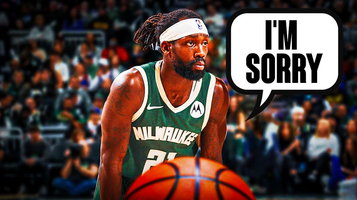 Milwaukee Bucks player Patrick Beverely saying "I'm sorry"