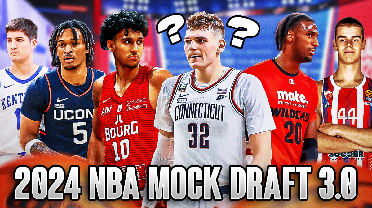 2024 NBA Mock Draft 3.0: Donovan Clingan to Rockets amid trade rumors