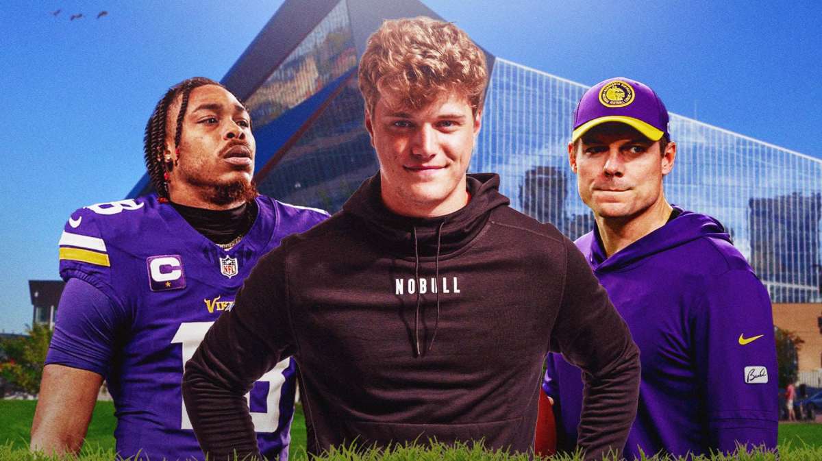 J.J. MCarthy will team with Justin Jefferson and head coach Kevin O'Connell
