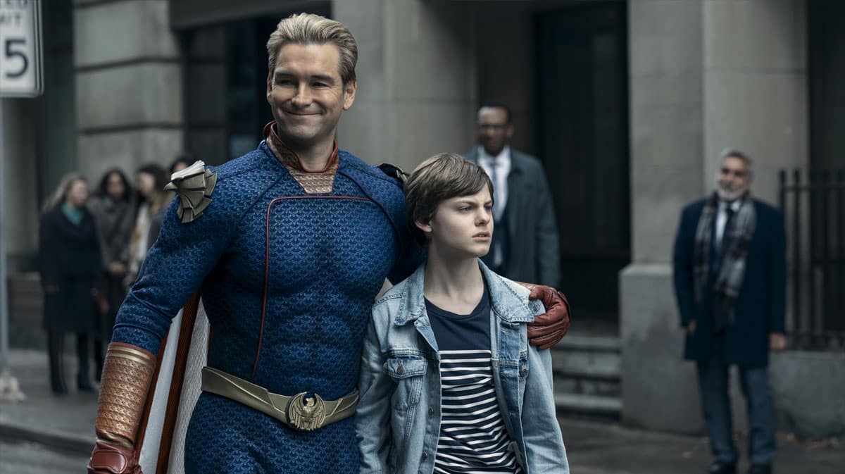 Homelander in Prime Video's The Boys Season 4.