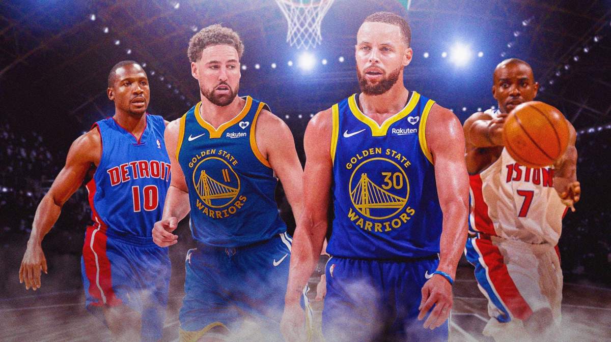 Pistons vs. Warriors showdown.