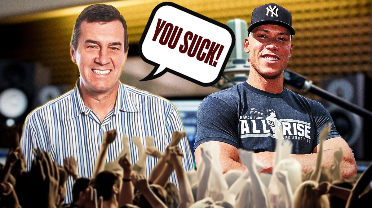 Matt Steinmetz (radio host) tells Aaron Judge "you suck!"