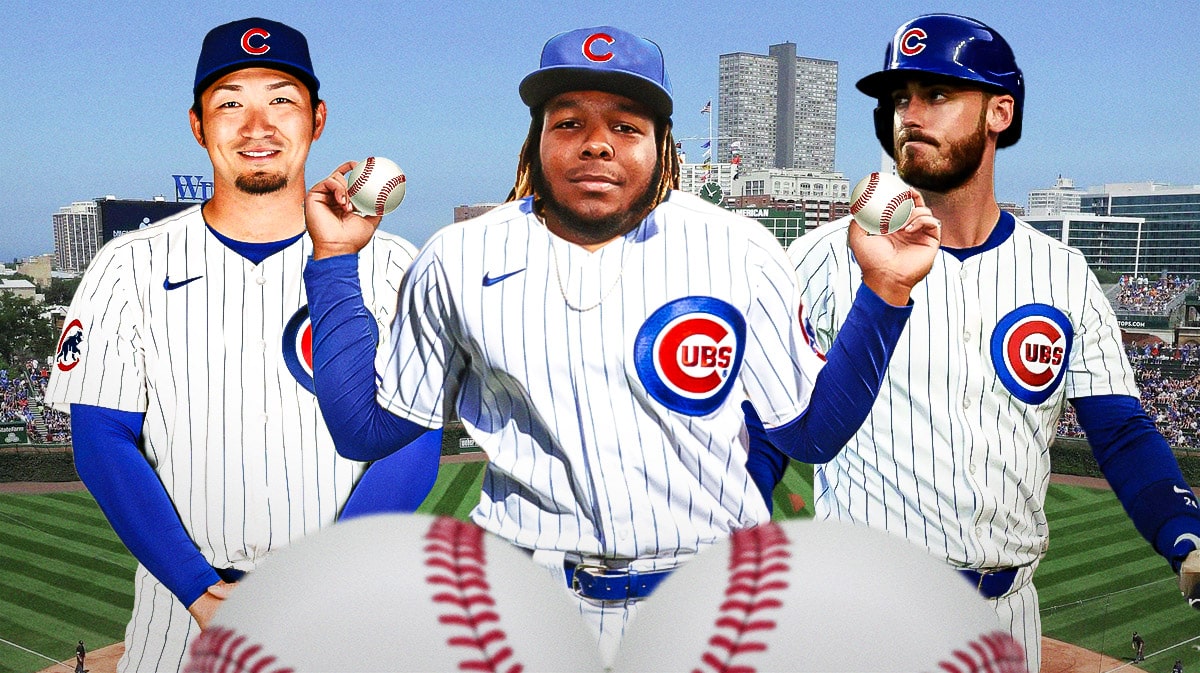 Vladimir Guerrero Jr in Cubs jersey