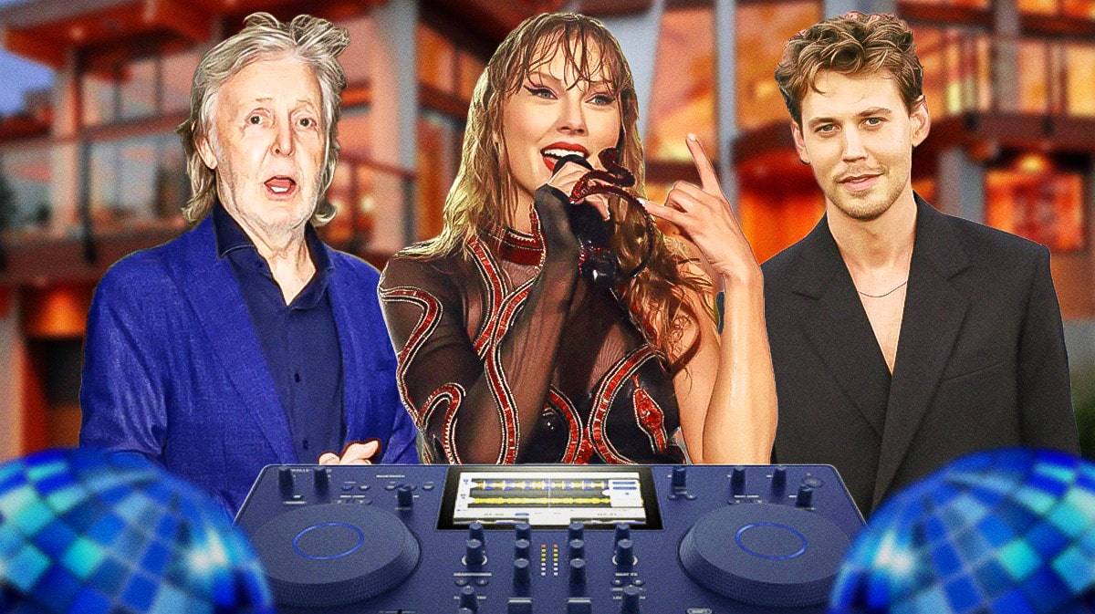 Taylor Swift is said to have DJed at a Paul McCartney party, according to Austin Butler
