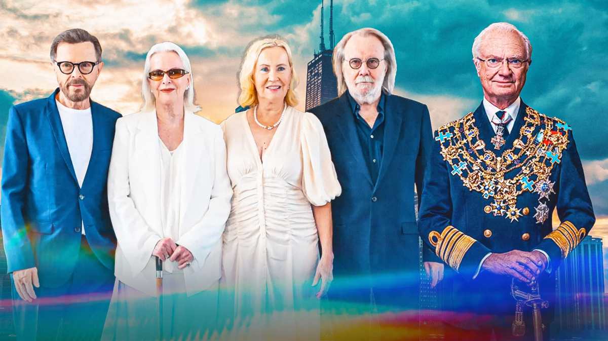 ABBA, King Carl XVI Gustav