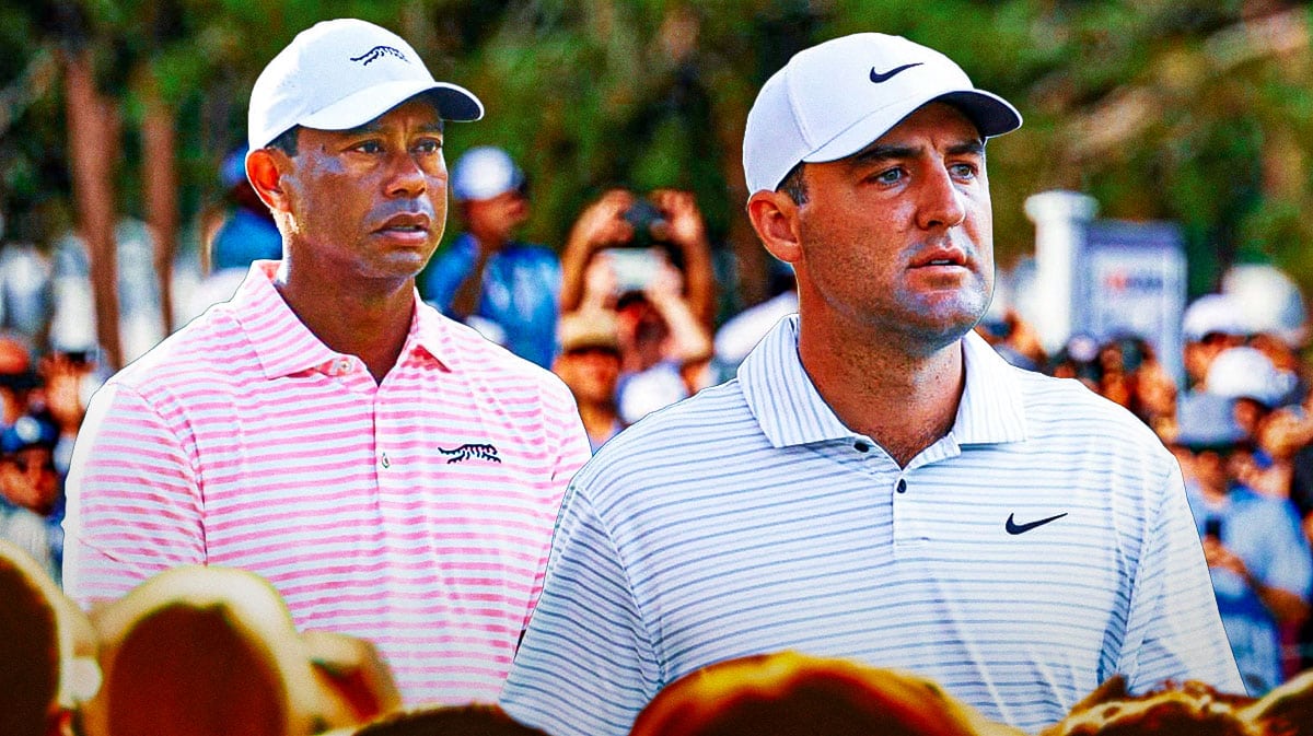 Tiger Woods, Scottie Scheffler