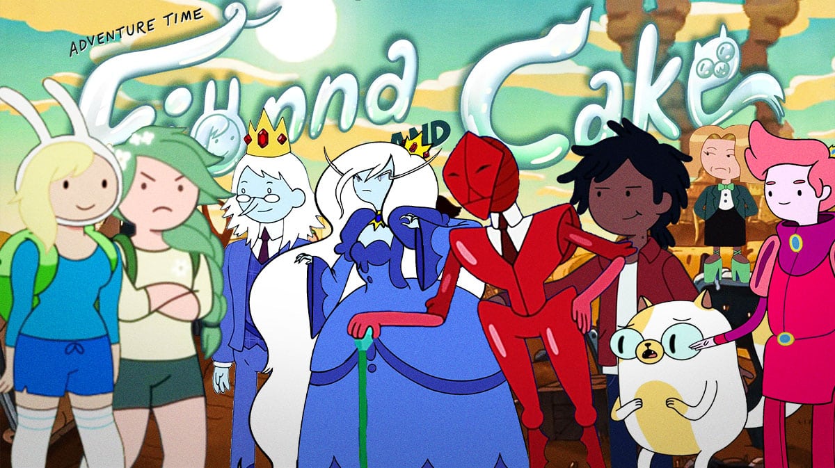 Scene from Adventure Time: Fionna and Cake.