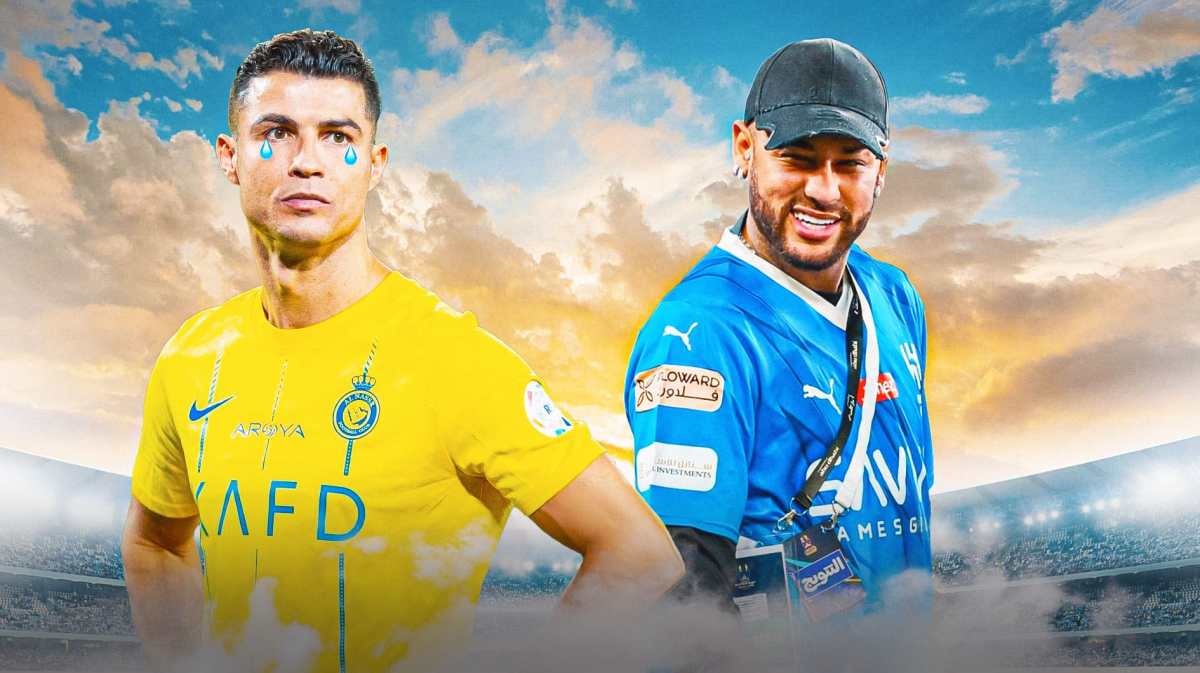 Cristiano Ronaldo mocked by Neymar after Al Nassr's defeat in the Kings