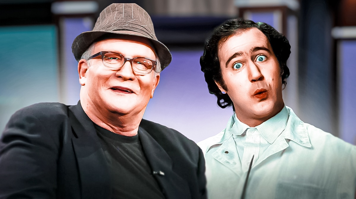 Andy Kaufman and Albert Brooks.