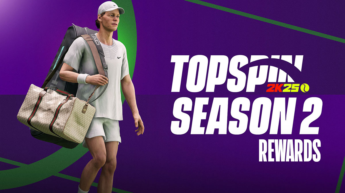 All TopSpin 2K25 Season 2 Centre Court Pass Rewards