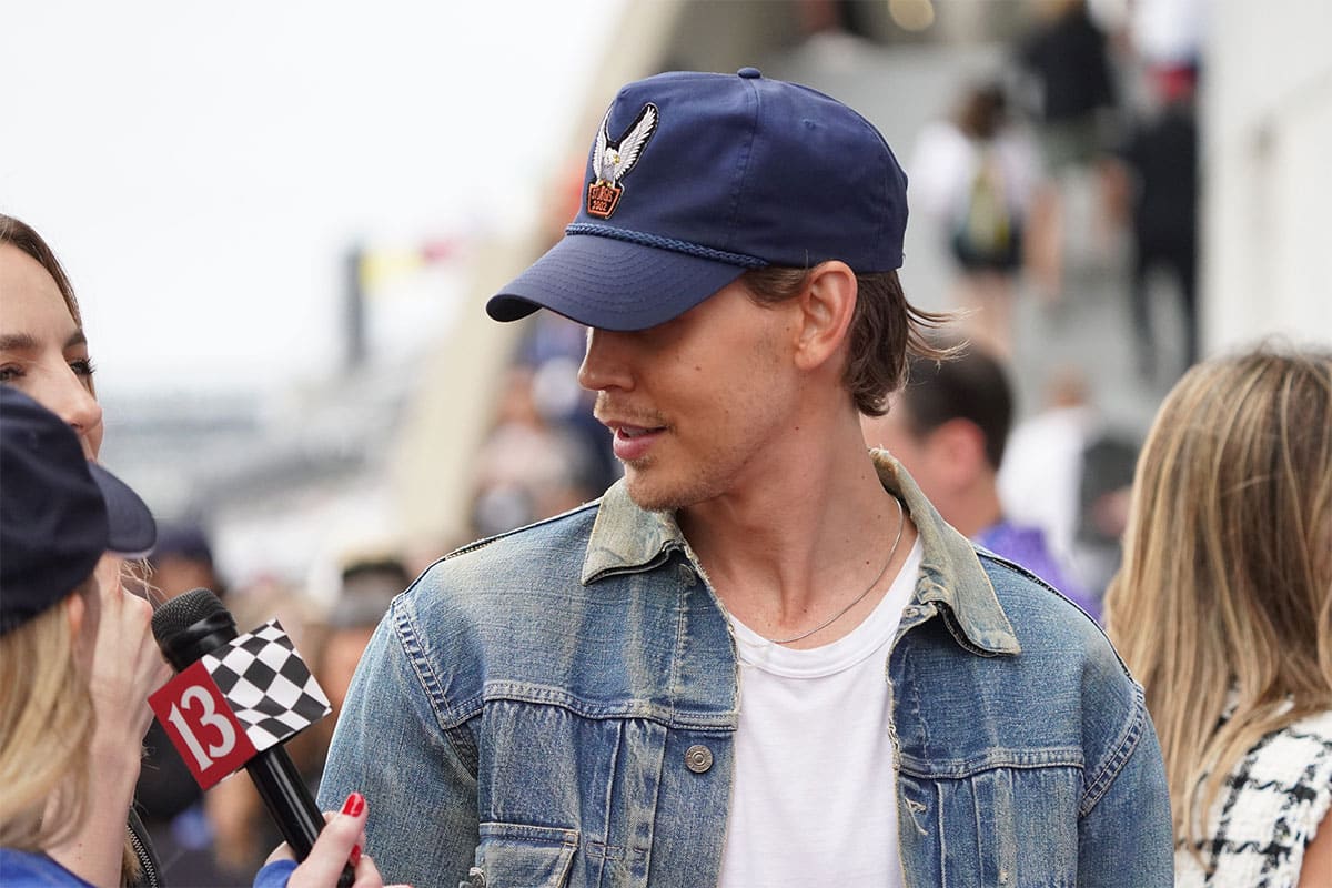 Austin Butler at the 2024 Indy 500.